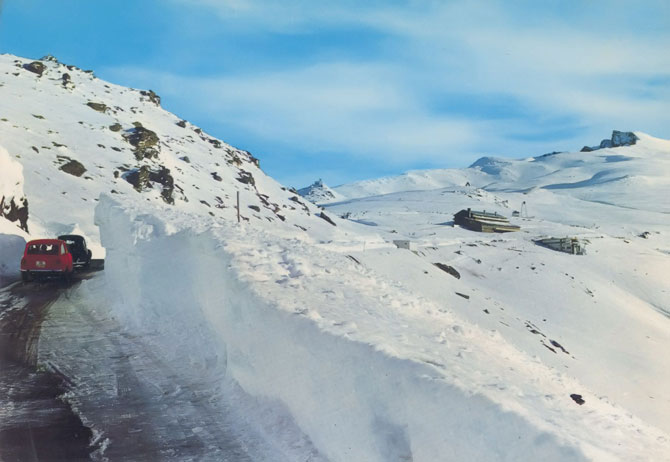 Sierra Nevada años 70 y 80.