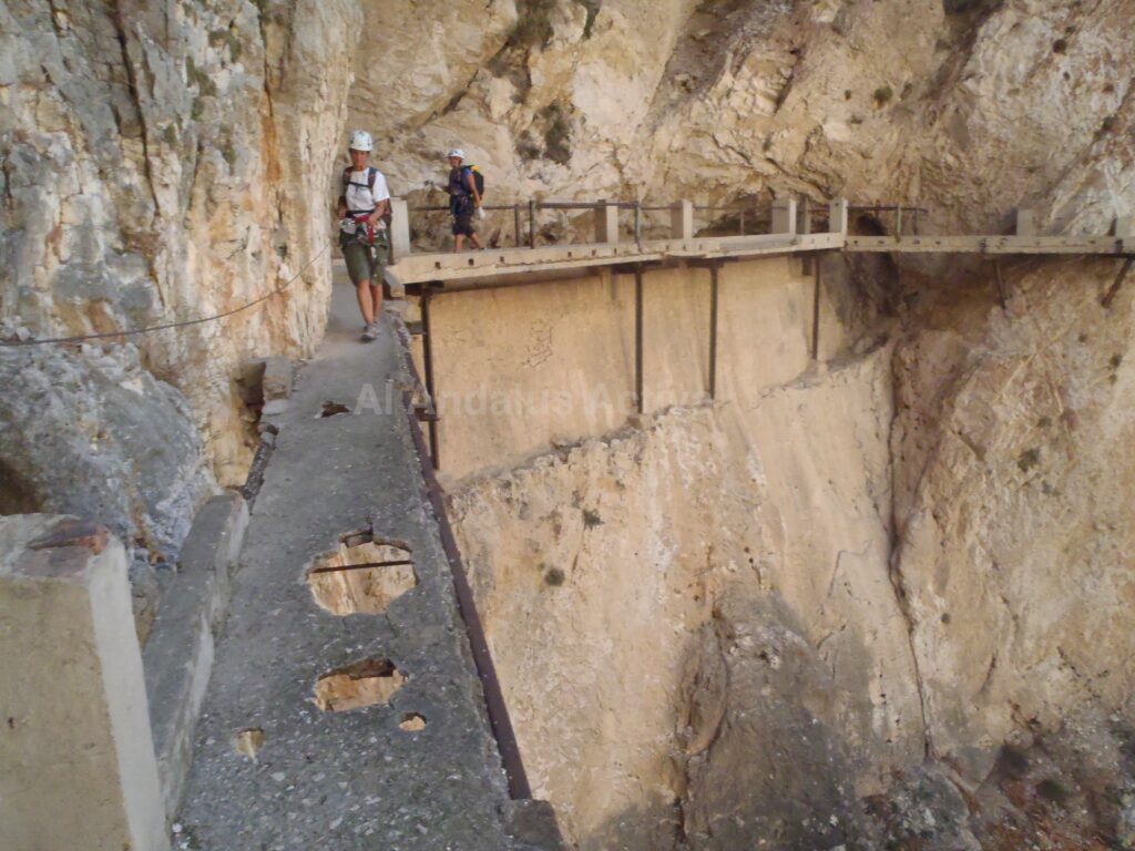 El Caminito del Rey antiguo