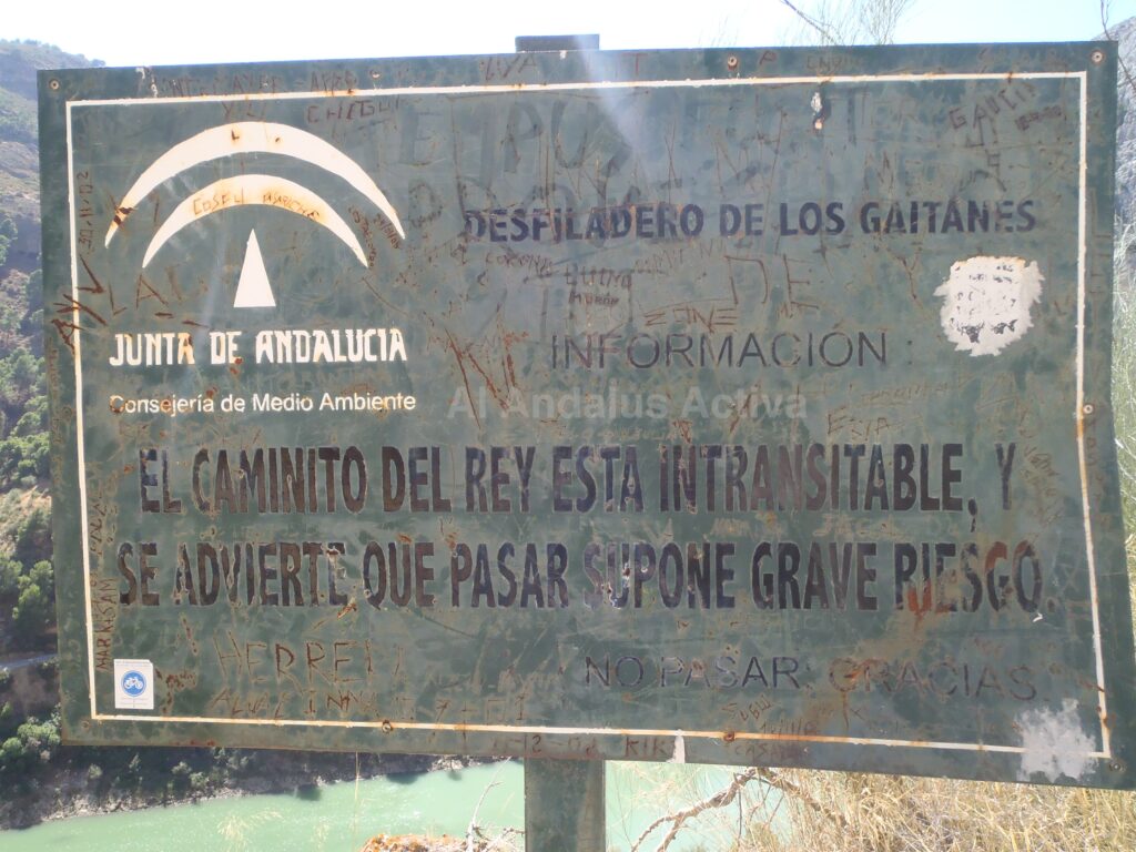 El Caminito del Rey en el Chorro (Málaga)