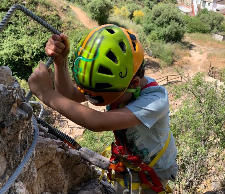 Vía ferrata Castillo del Hierro de Pruna