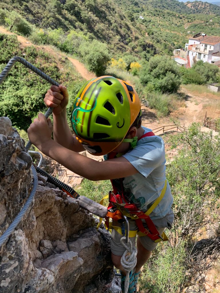 Vía ferrata Castillo del Hierro de Pruna