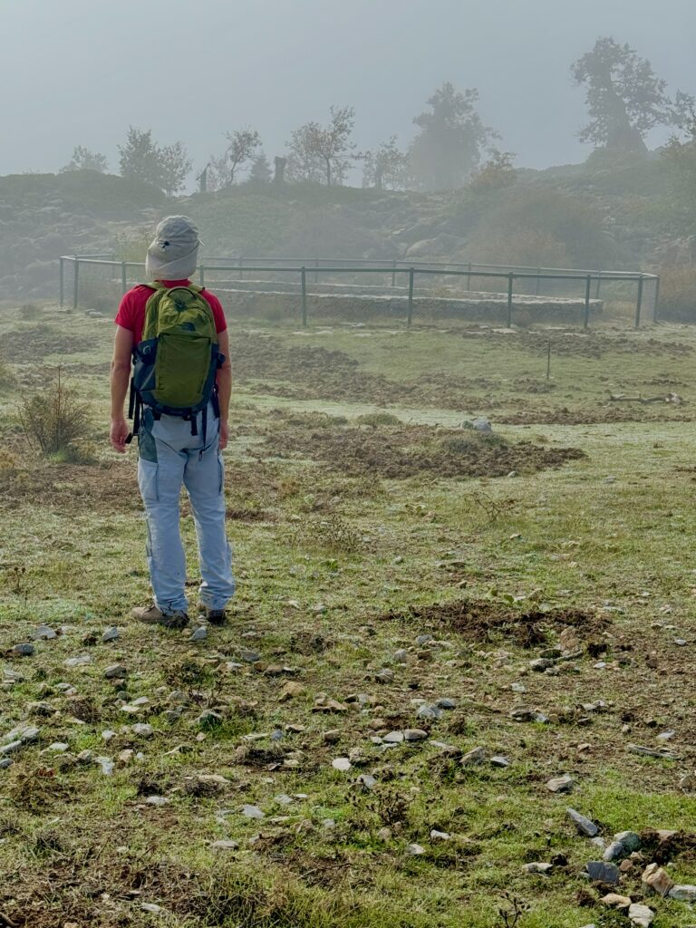 Pozos de nieve en la Sierra de las Nieves